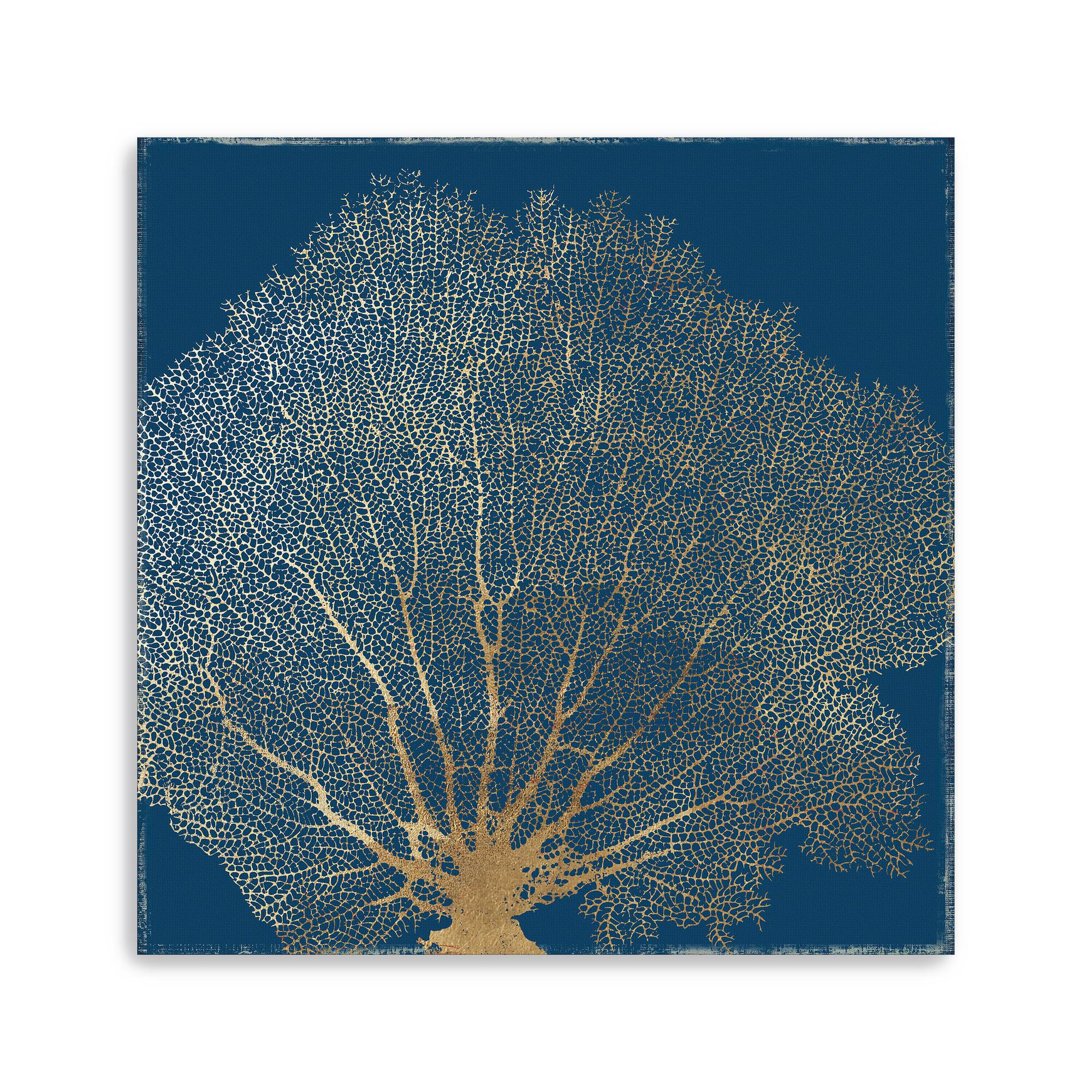 Gold Coral II Canvas Giclee